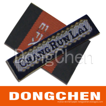 Stain Woven Textile Label/ Fabric Label (DC-WOV005)